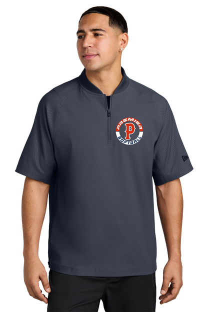 New Era® Cage Short Sleeve 1/4-Zip Jacket – Pittsburgh Premier Softball