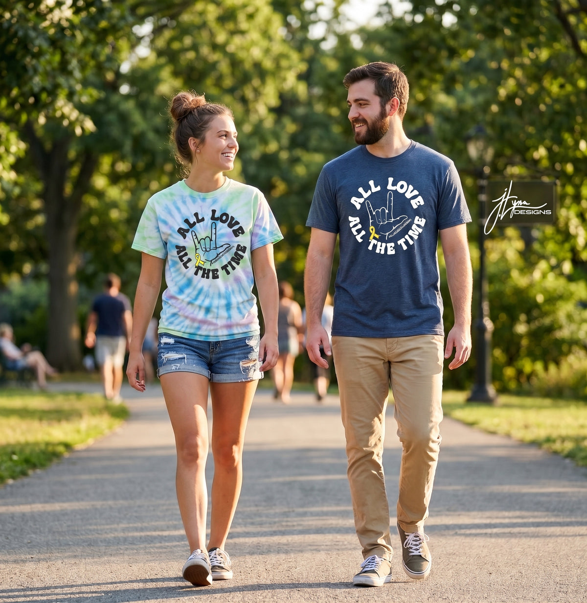 All Love All the Time Fundraiser Tshirts