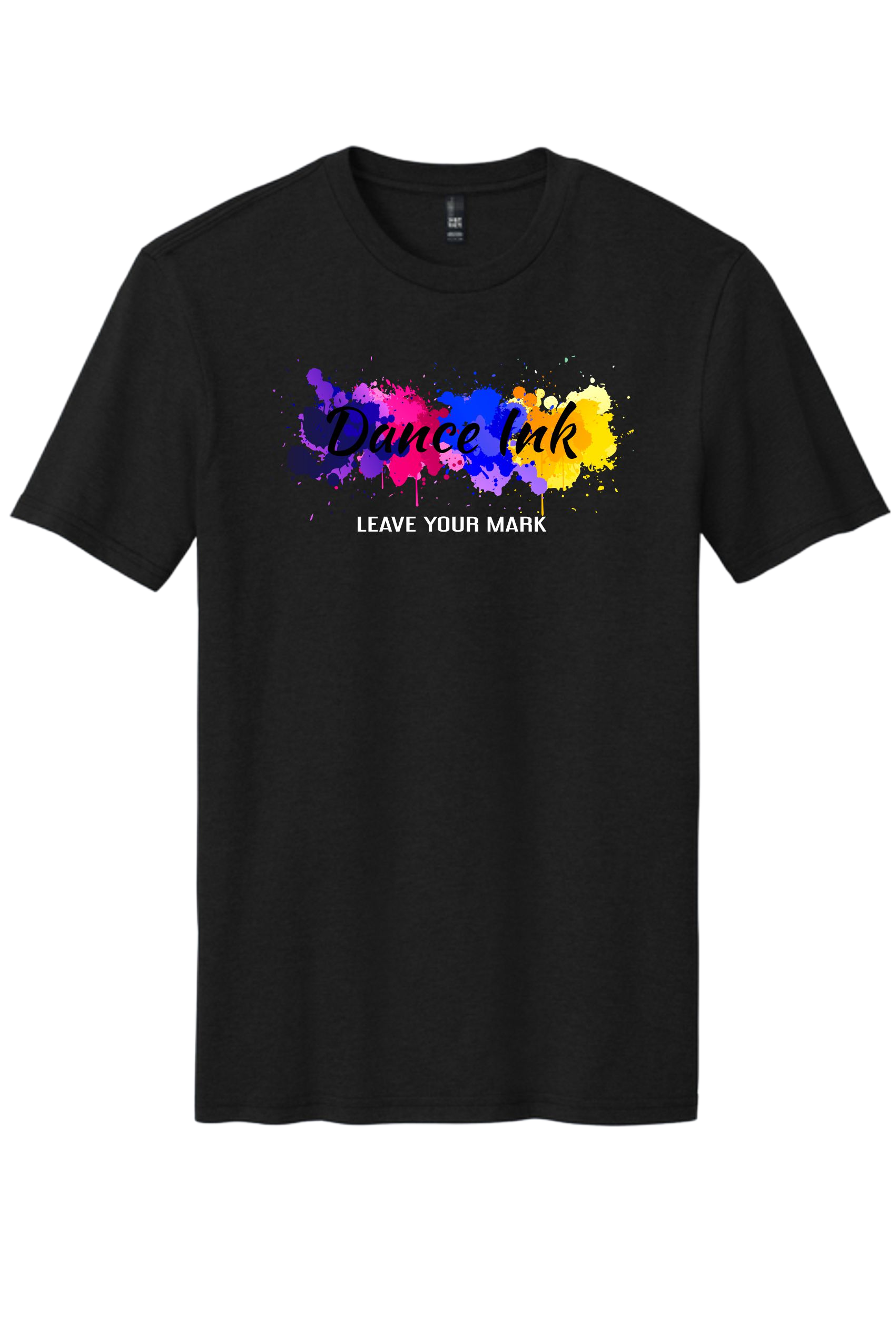 Dance Ink Splash Short Sleeve T-Shirt