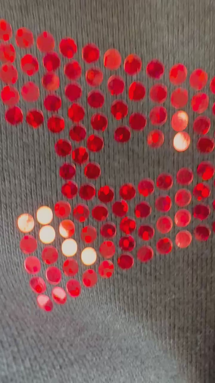 Dance Ink Crewneck Sweatshirt with Bling